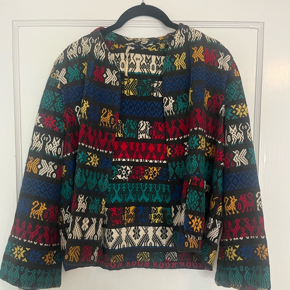 Guatemalan Textile Jacket